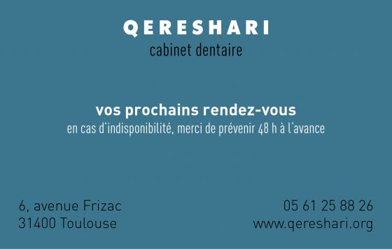 Carnet de rendez-vous recto