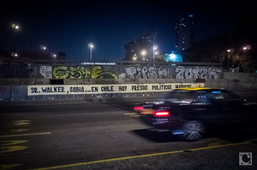 Santiago, sur l’Alameda