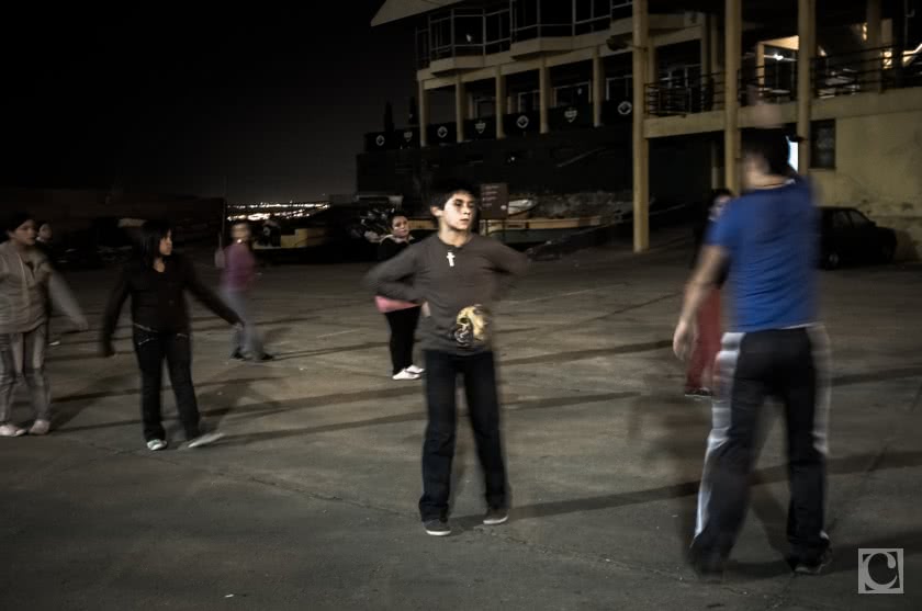 Valparaíso, anse El membrillo, répétition du Baile gitano de San Pedro