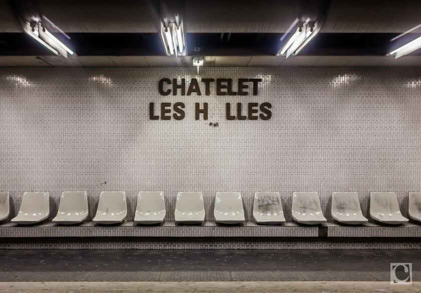 Paris – station RER Châtelet-Les H lles